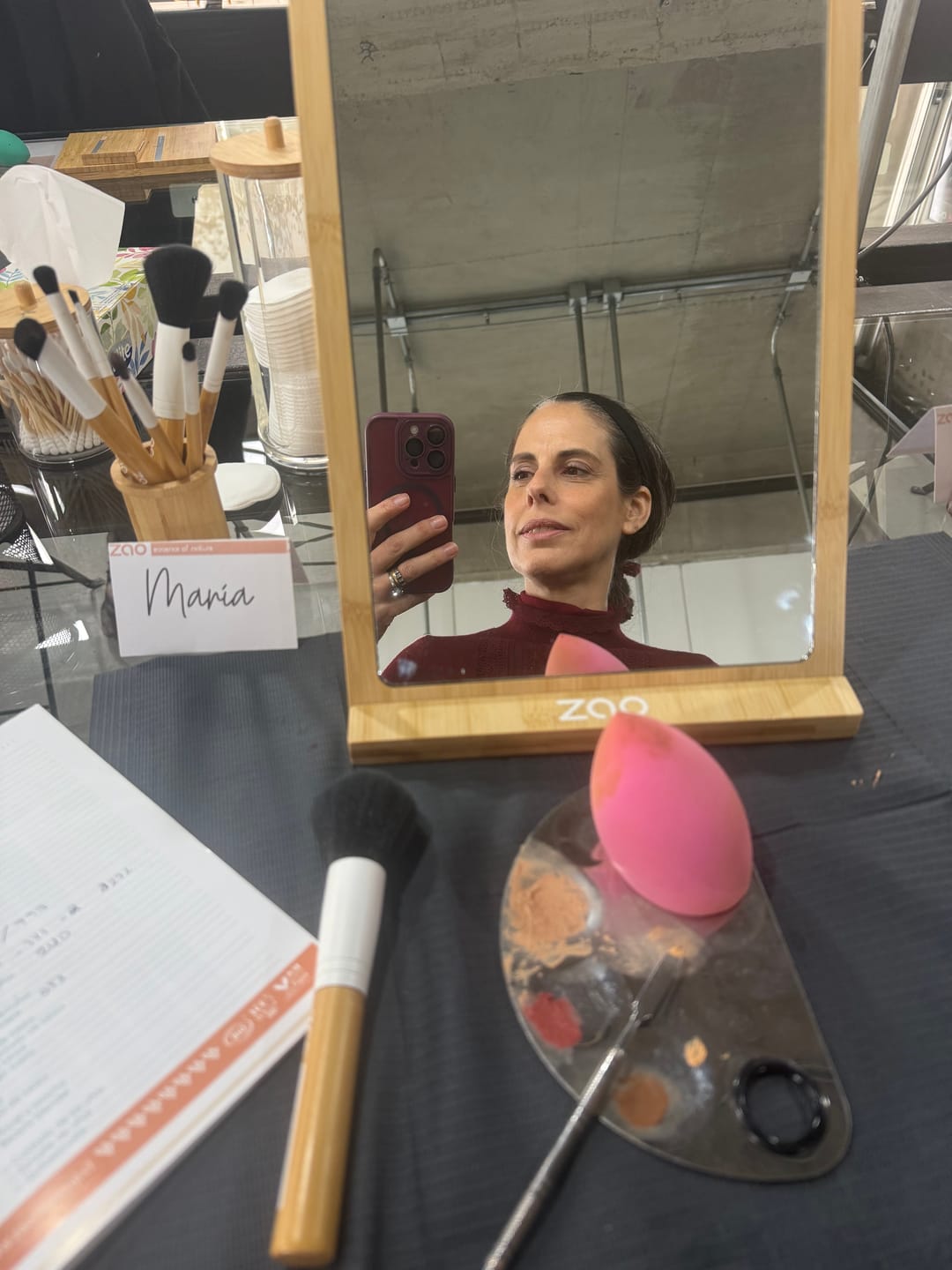 Customer photo review of Curso AutoMaquillaje Santiago