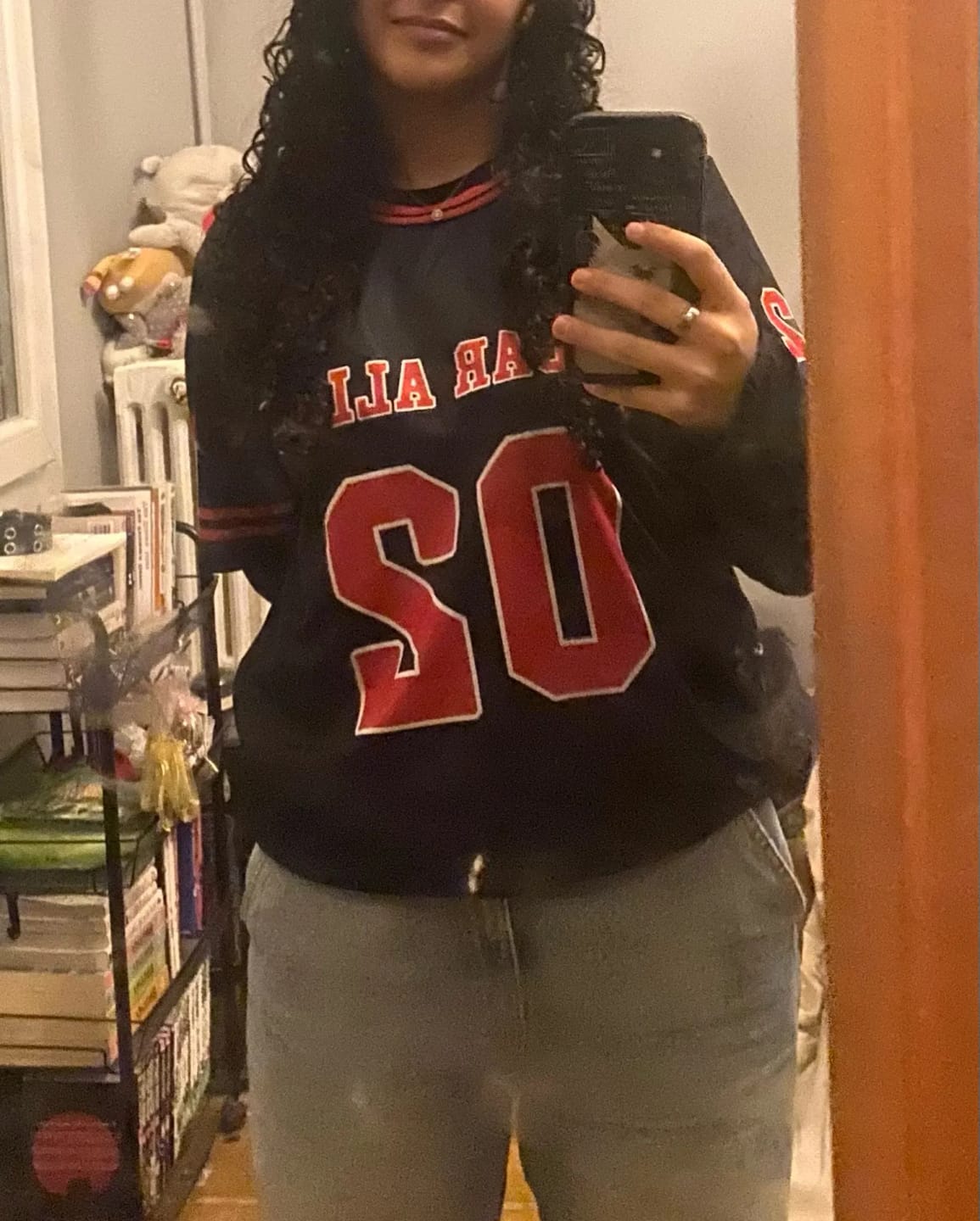 Customer photo review of Edgar Allan Ravens Lacrosse Jerseys