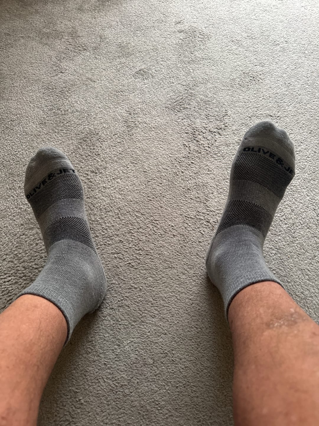 Customer photo review of Quarter Socks