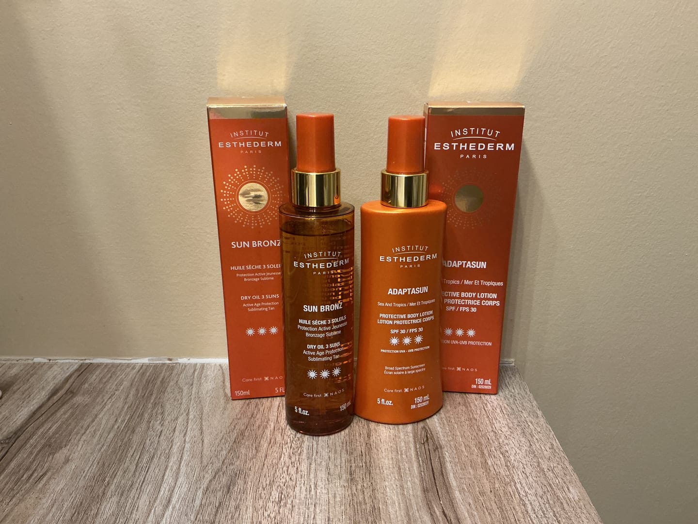 Customer photo review of Sun Bronz - Huile Sèche Corps 3 Soleils