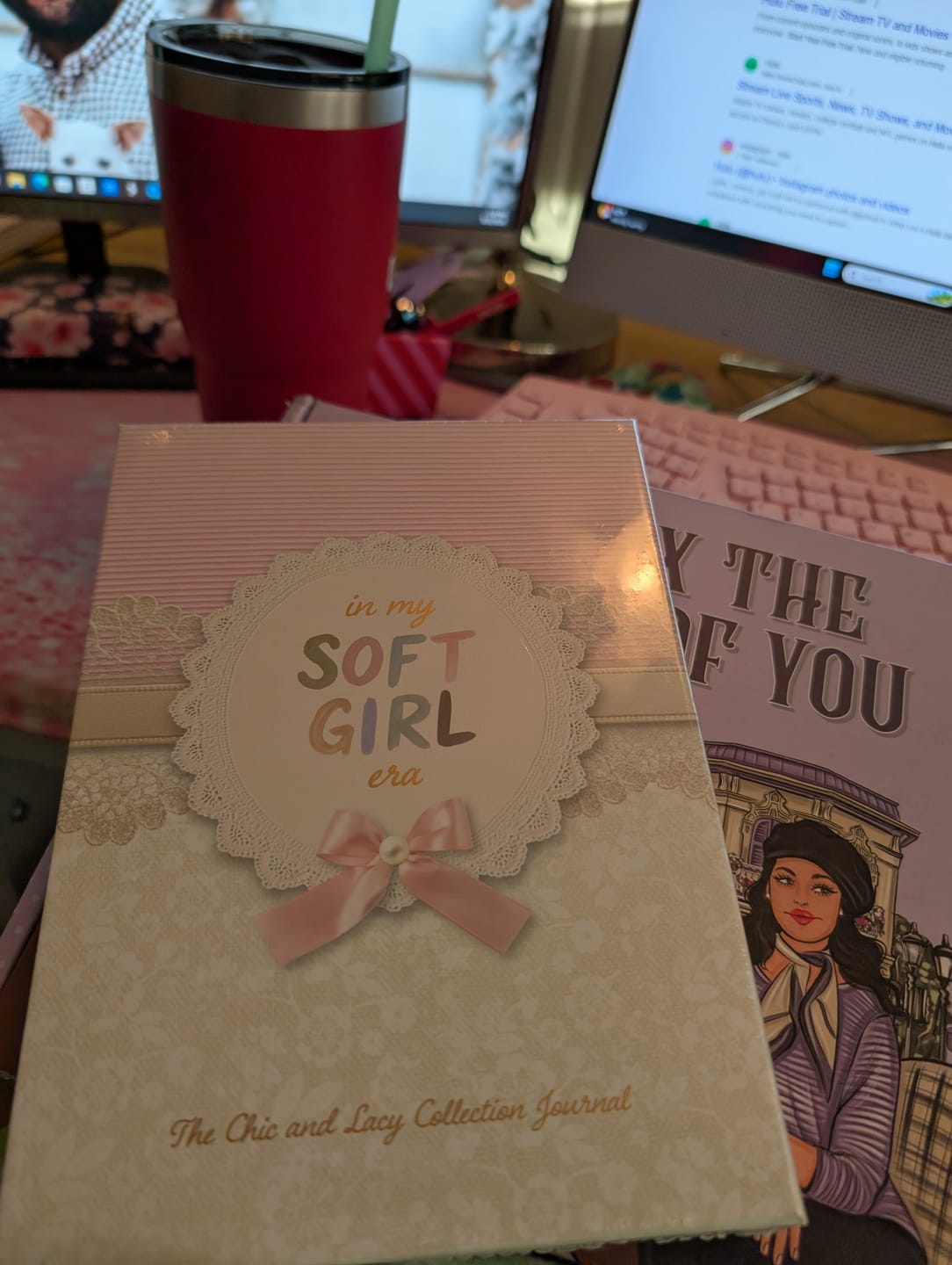 Customer photo review of In My Soft Girl Era Bullet Journal | A5 | 120 gsm (Dot Grid)