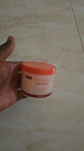 مراجعة بالصور من عميل لمنتج Cantu Shea Butter Softening Hair Cream for Natural Hair – 113g