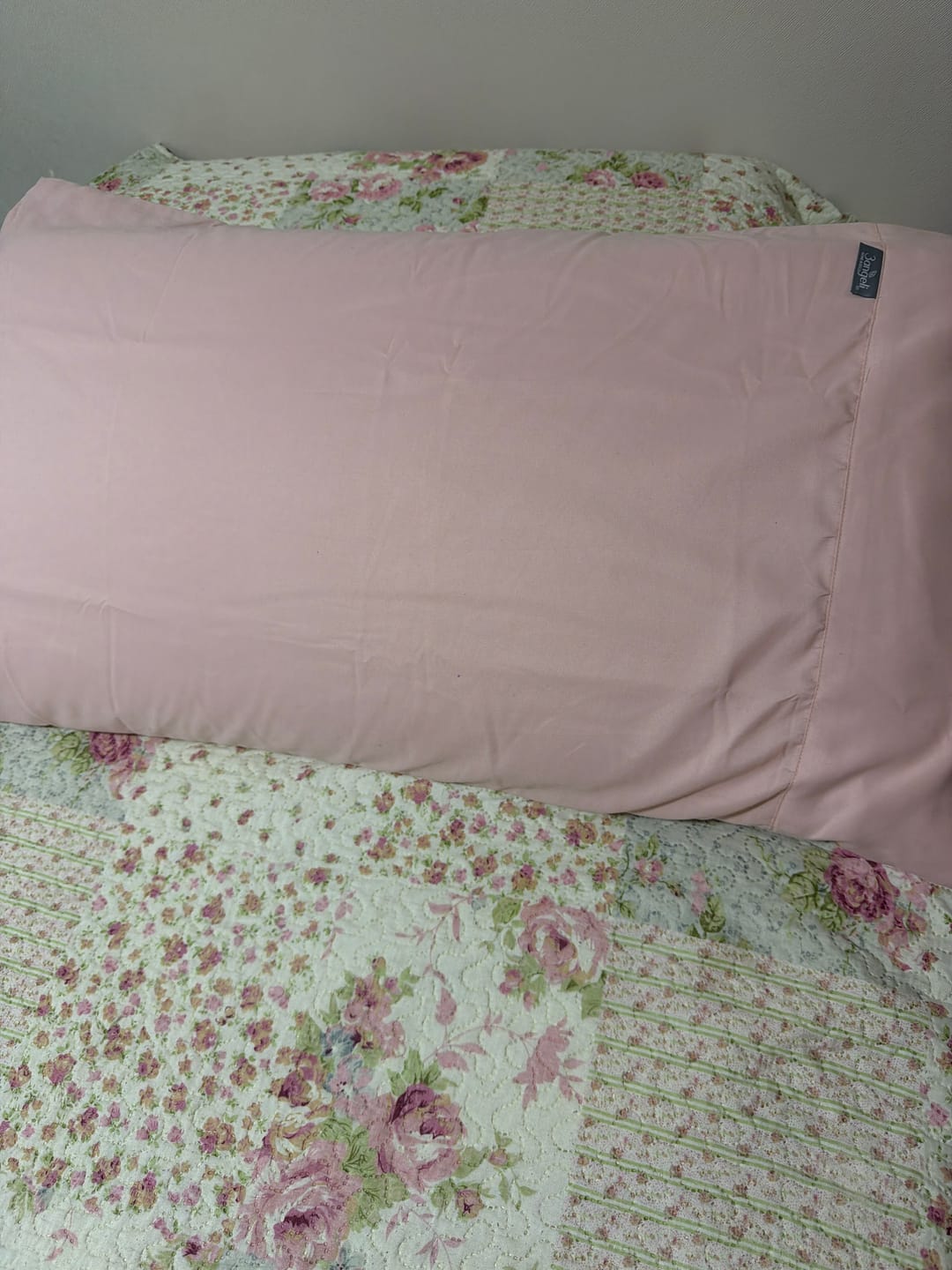 Customer photo review of Set 4 Fundas Almohada 50x90- 2 Gris + 2 Multicolor 3angeli