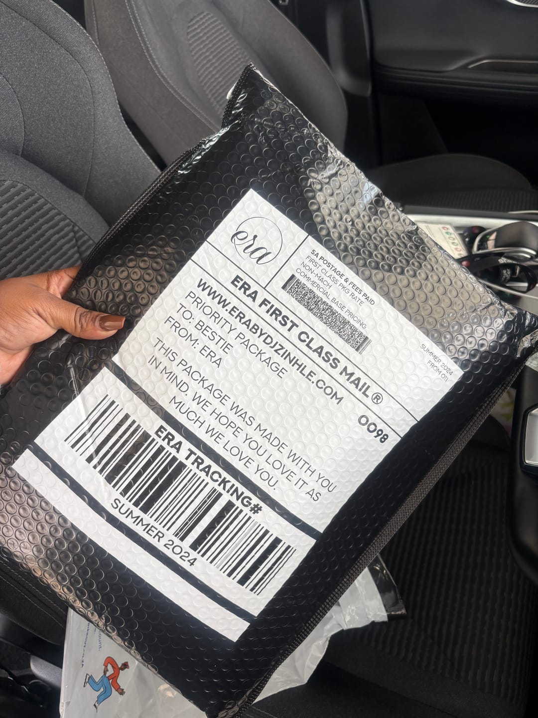 Customer photo review of Black Pulse Bag