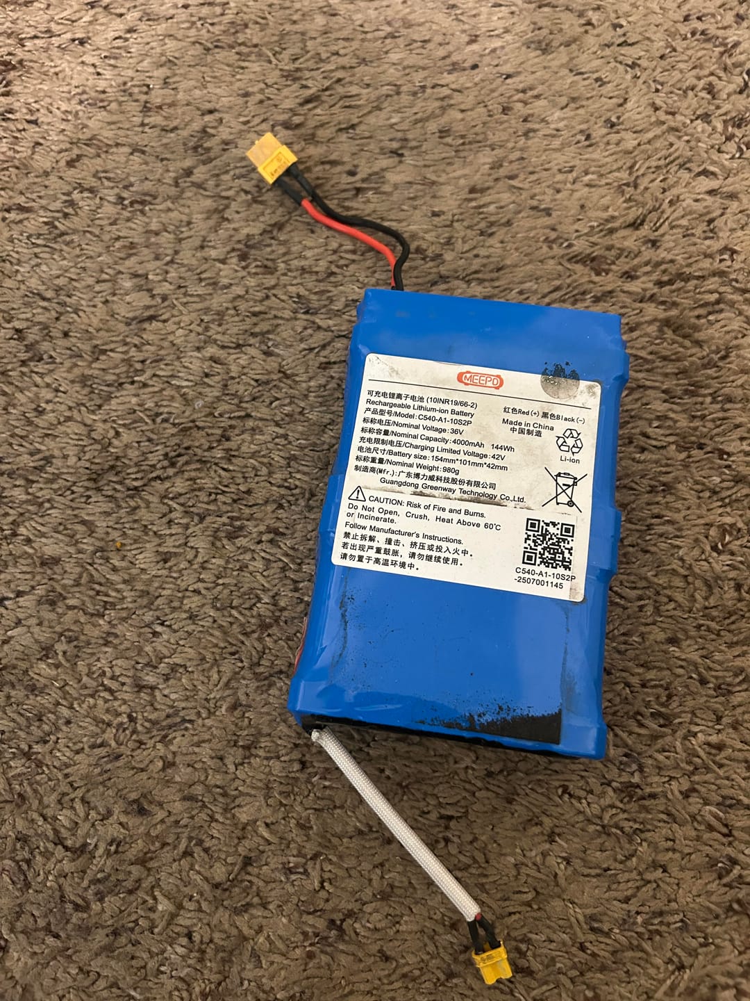 Customer photo review of Batteries