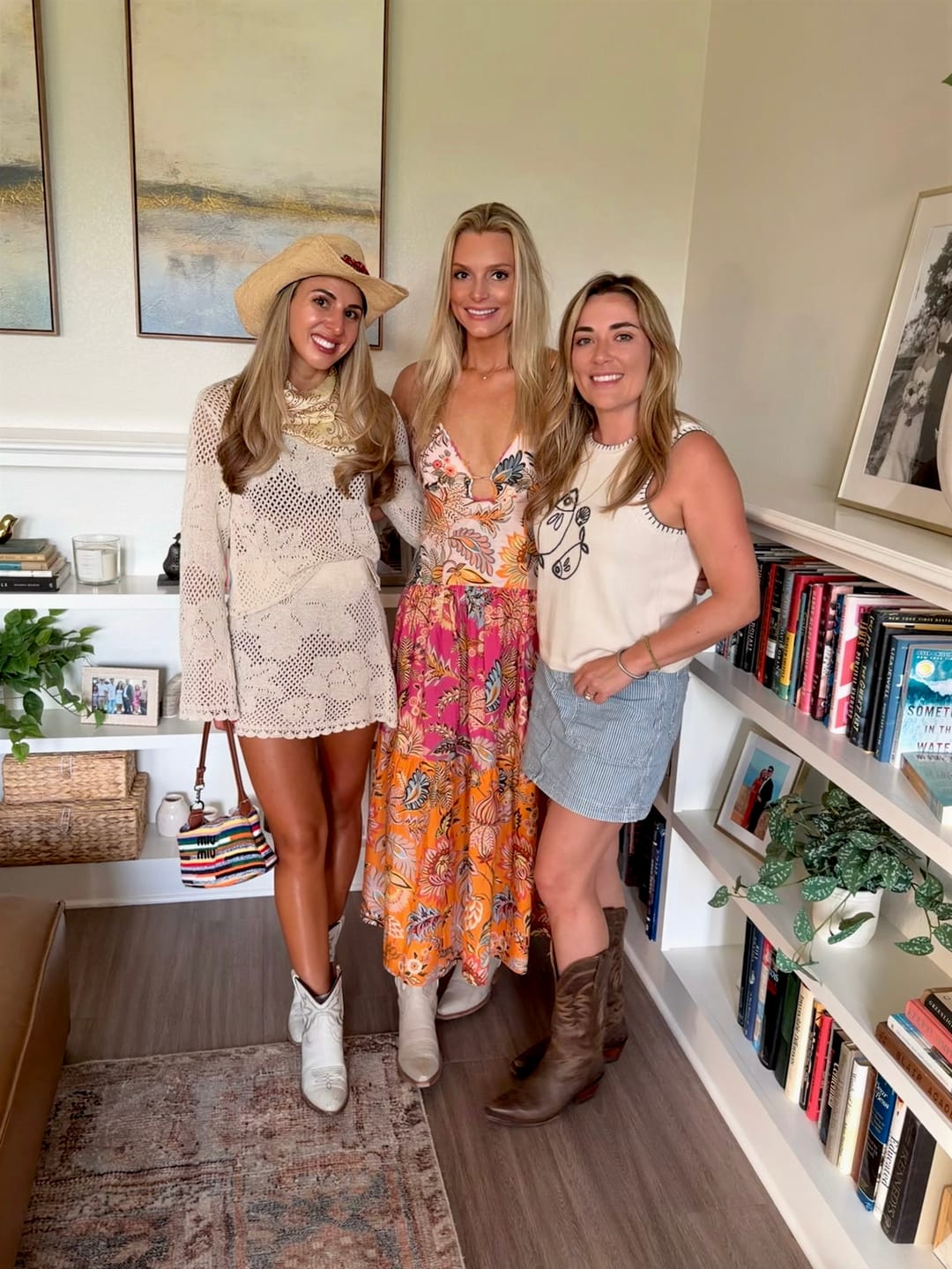 Customer photo review of Ligia Floral Mix Maxi Dress