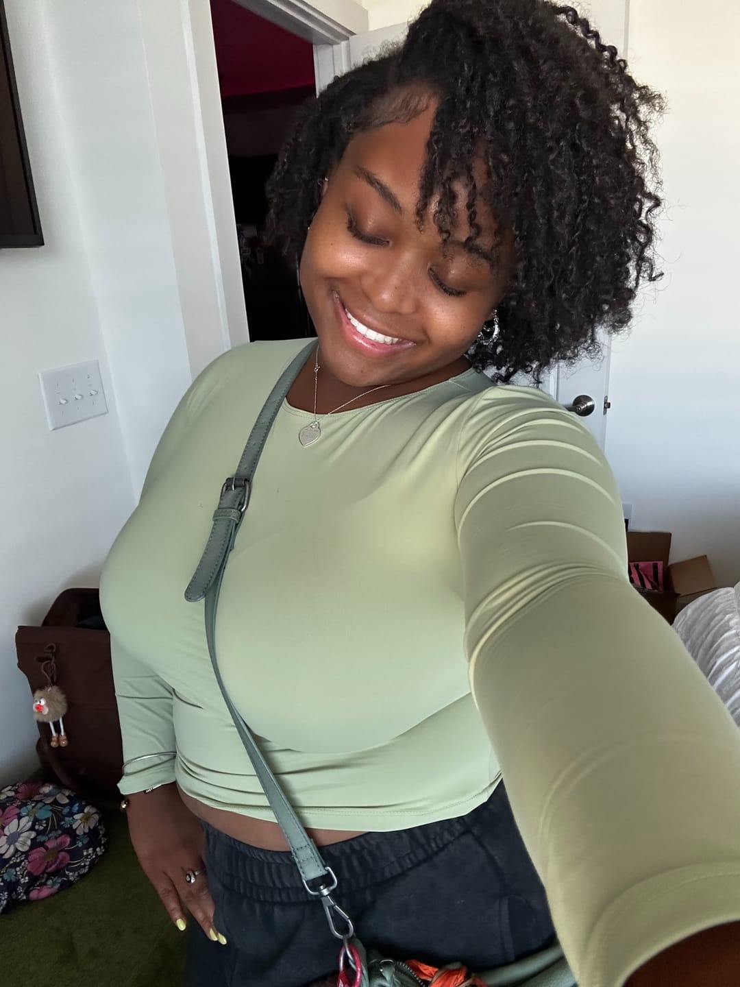Customer photo review of PERFECT TEE LONG SLEEVE