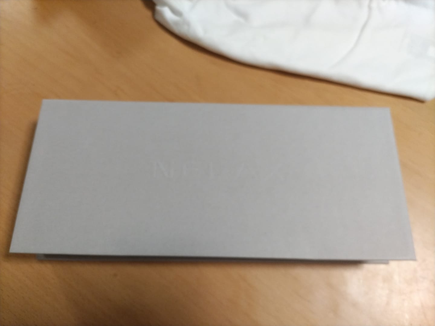 Customer photo review of NELAX 加重アイマスク