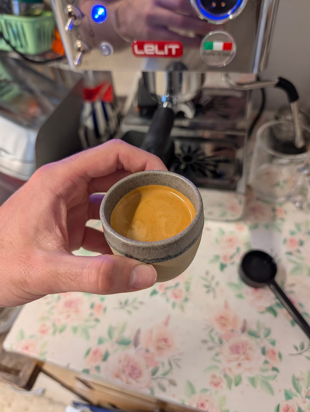 Customer photo review of כוס אספרסו - סדרת עגלגלות