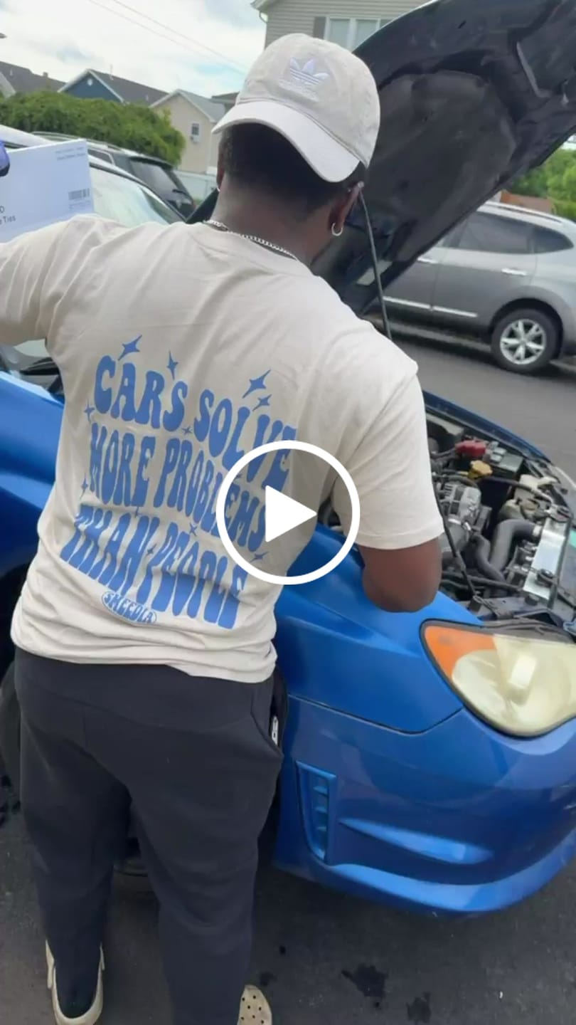 Customer video review of Problem Tee- Bone