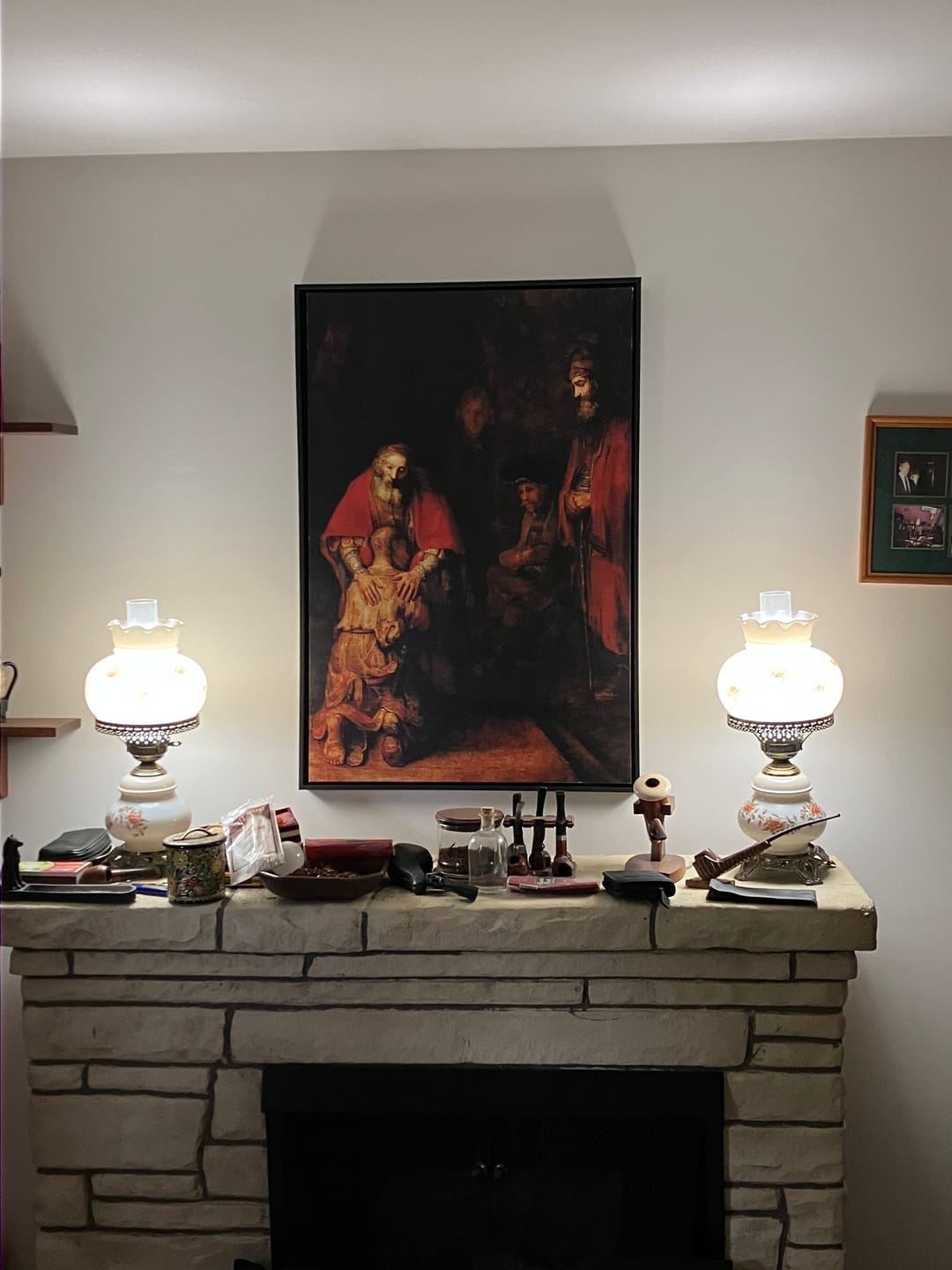 Customer photo review of The Return Of The Prodigal Son by Rembrandt