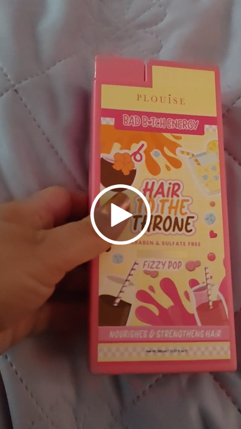 Customer video review of Hair To The Throne Shampoo