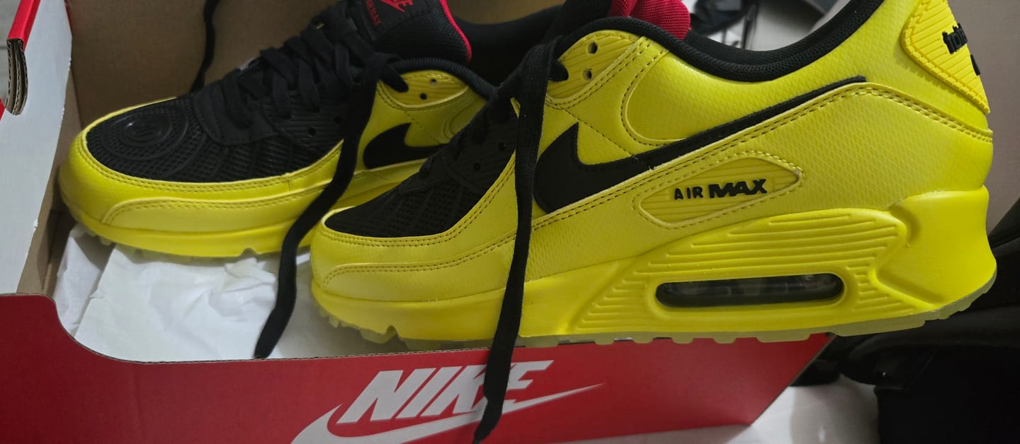 Customer photo review of Nike Air Max 90 "Total 90 Laser"
