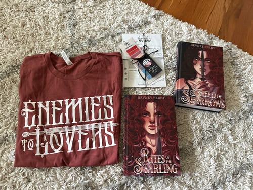 Customer photo review of smut slut book club subscription