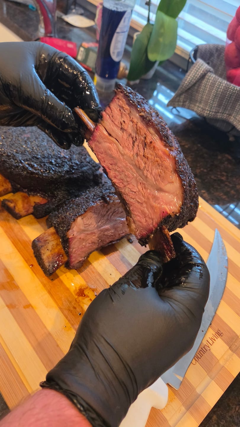 Customer photo review of USDA Choice Bone-In Short Ribs