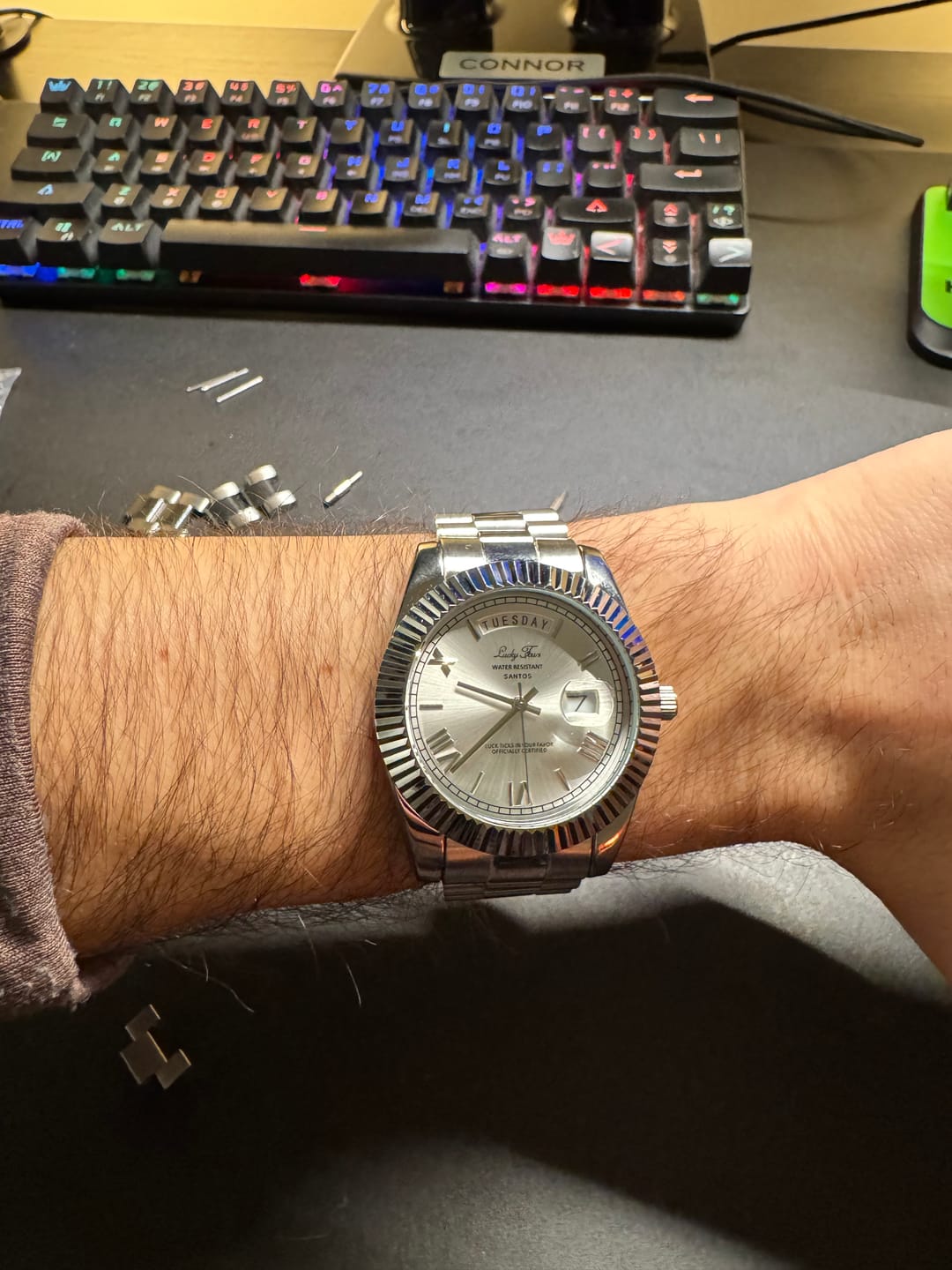 Customer photo review of Lucky Fours® Santos
