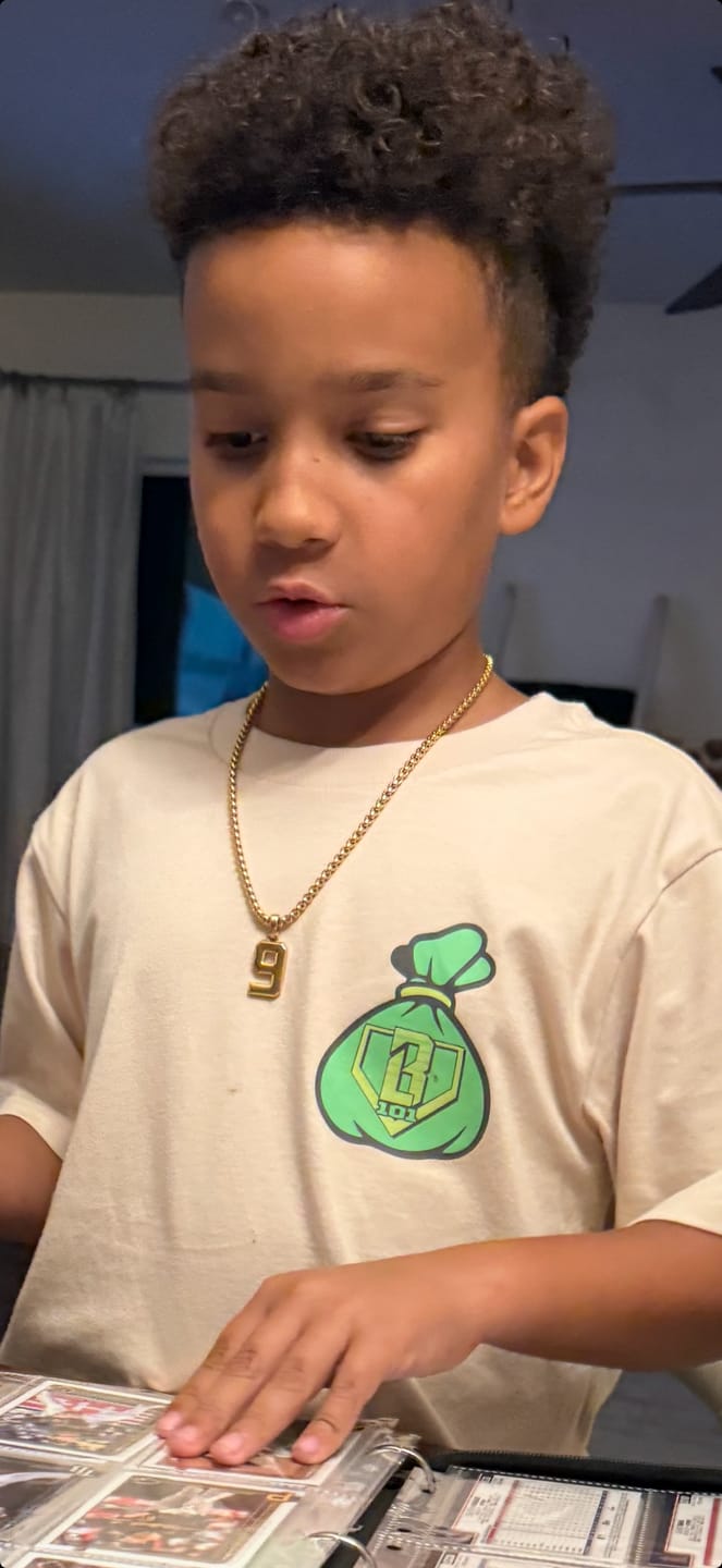 Customer photo review of Signature Jersey Number Pendant 18K Plated Gold