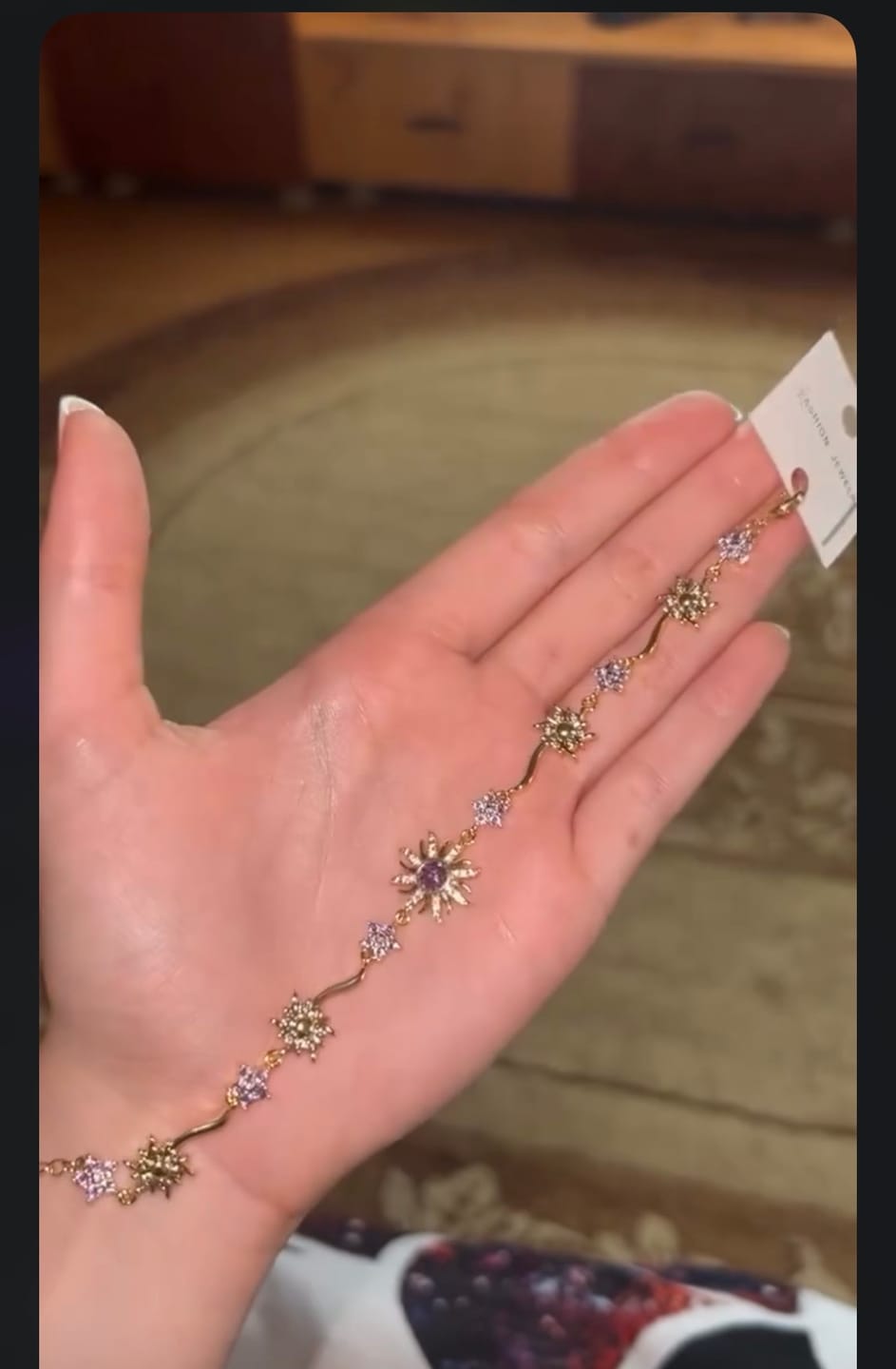 Customer photo review of Princess Cuff Rapunzel