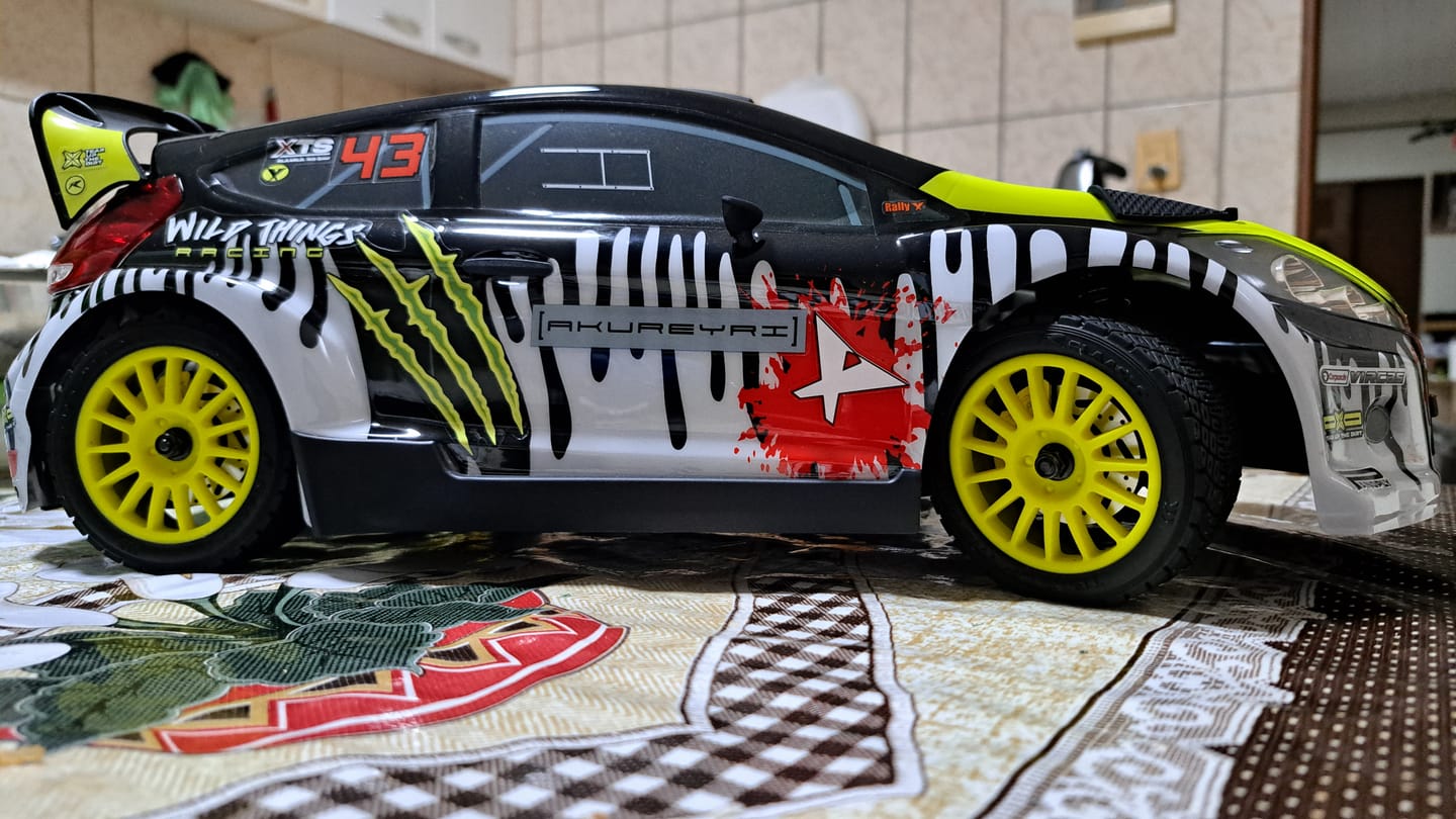 Customer photo review of Rlaarlo 1/10 Scale RTR 4WD Metal Brushless RC Rally Car | XTS-F10