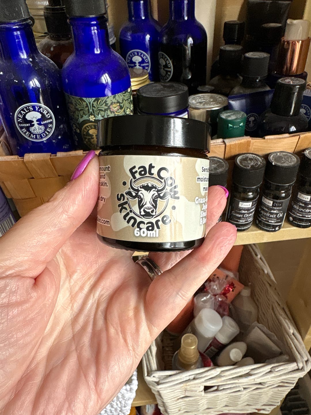 Customer photo review of Grass-Fed Tallow Body Balm | Cold Weather Protection