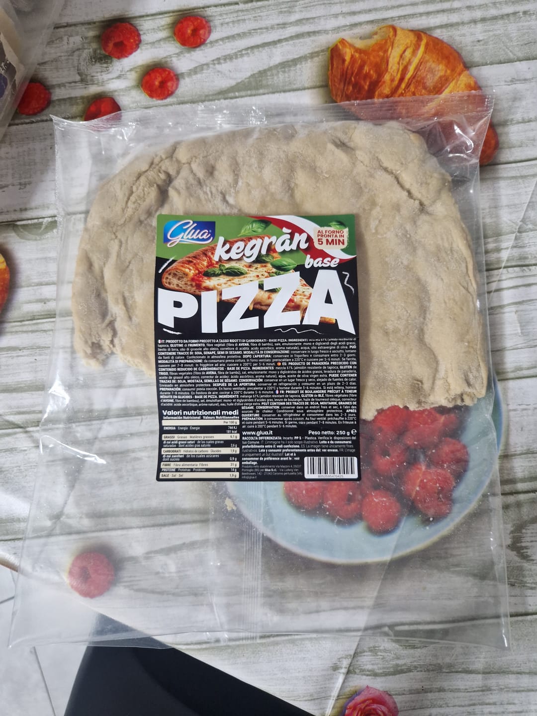 Customer photo review of Base Pizza proteica