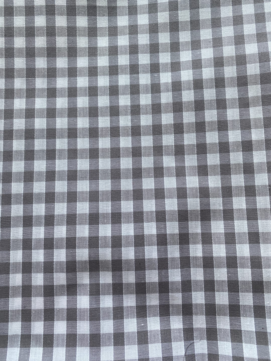 Customer photo review of 1/4 inch Gingham Polycotton Fabric