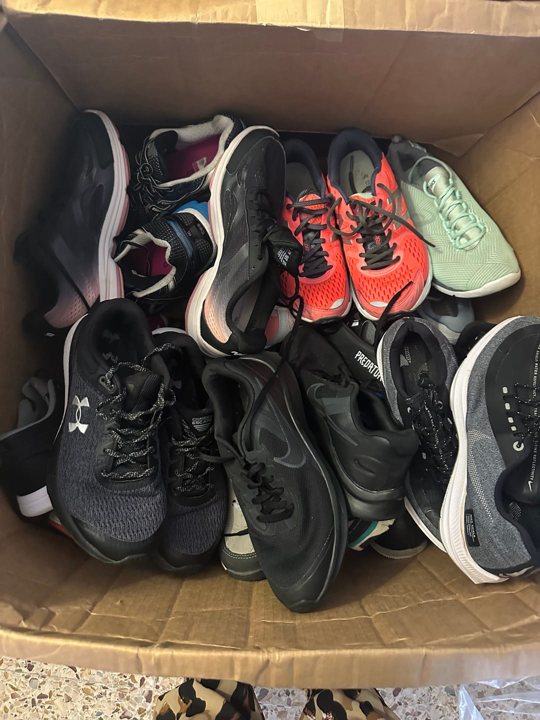 Customer photo review of Sport Tennis Mix Shoes #2 (44LBS)