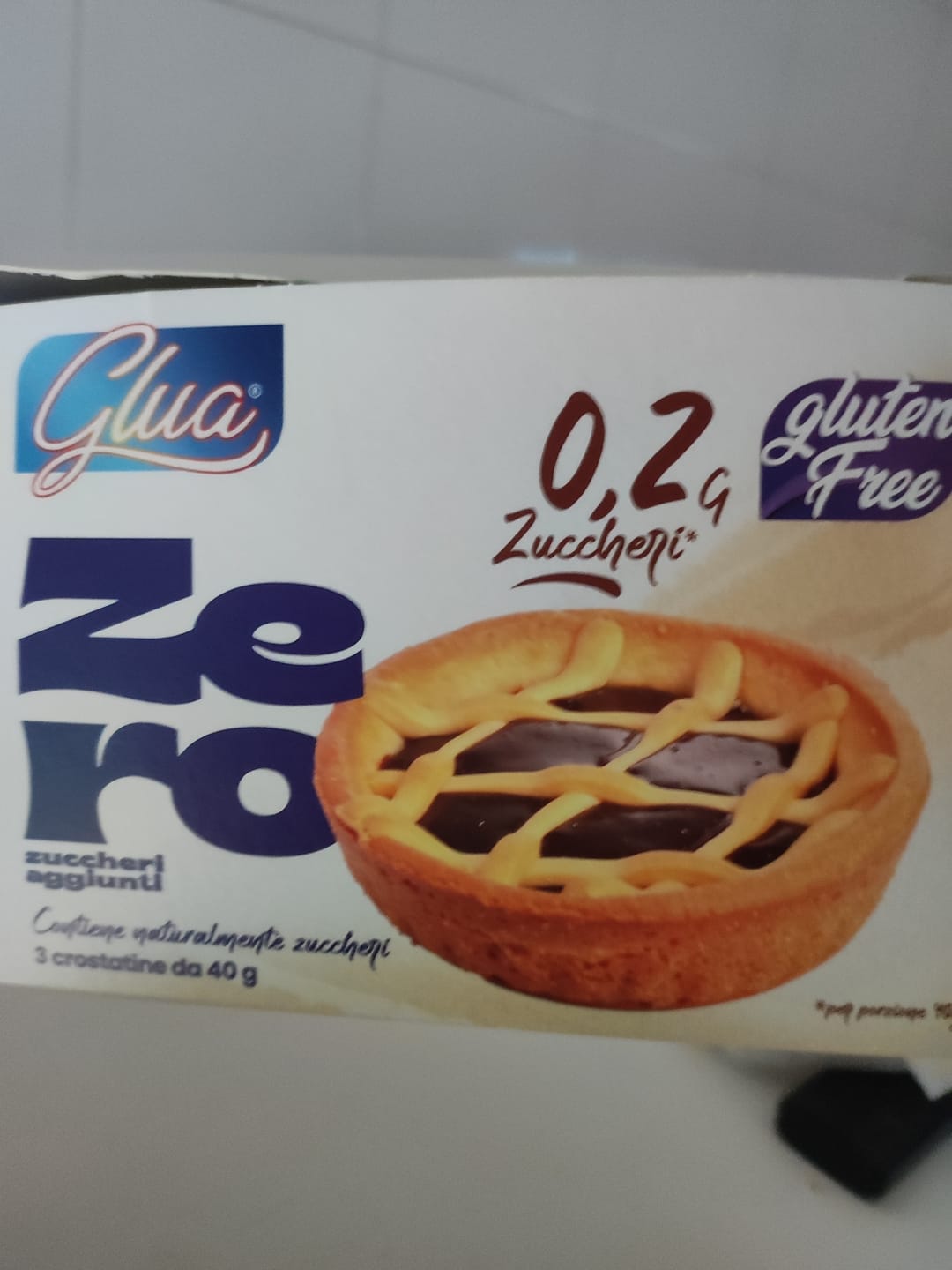 Customer photo review of Crostatine con crema al cioccolato