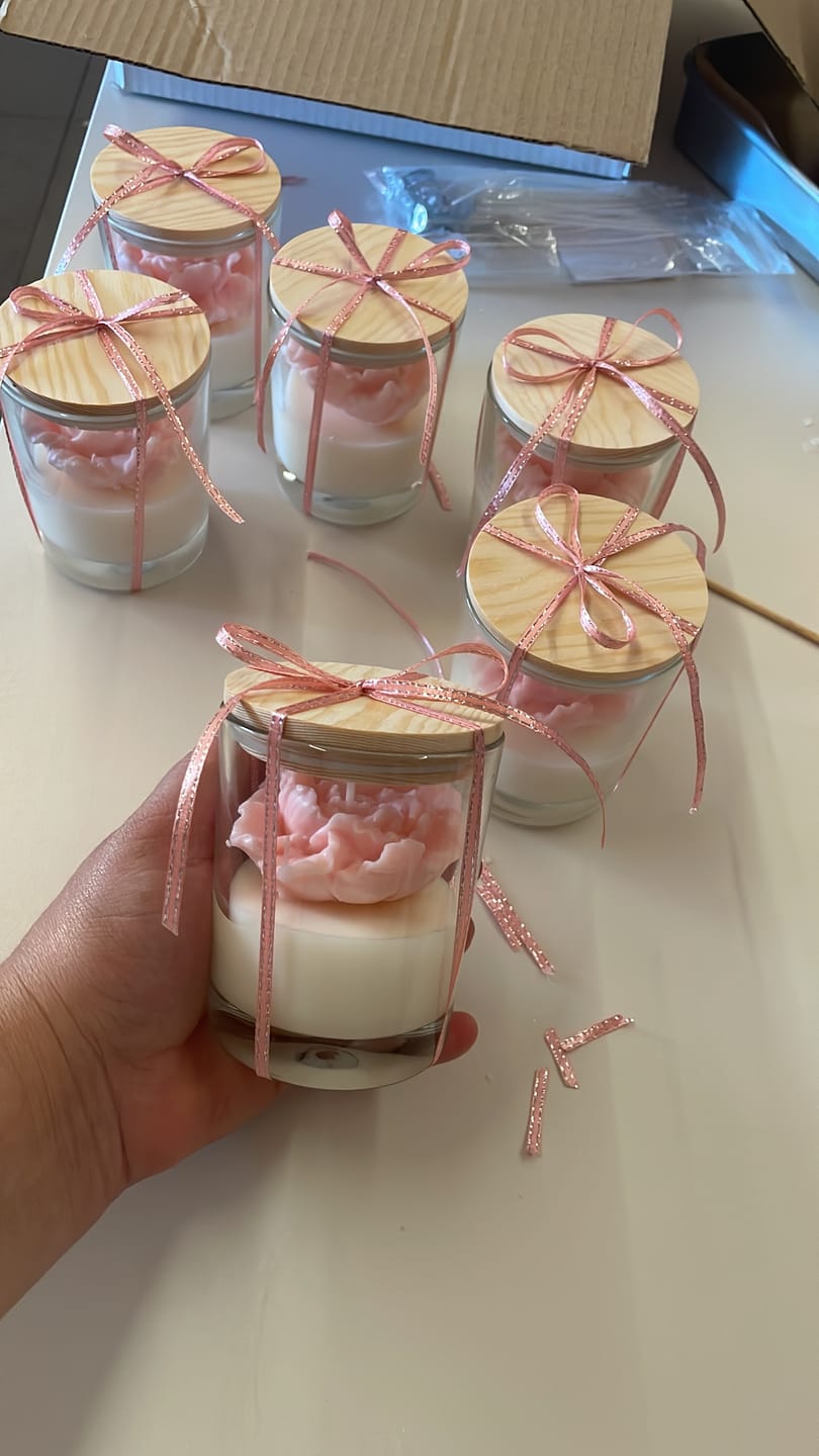 Customer photo review of Cera de Soja para Velas en Vaso (BPF)