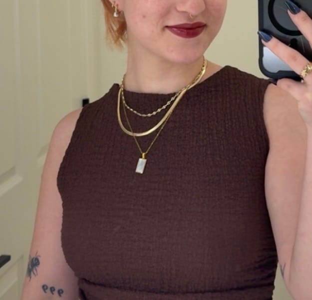 Customer photo review of Positano Necklace (Bundle)