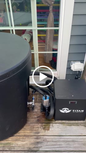 Customer video review of All-in-one 1/3 HP Universal Cold Plunge Chiller Gen V