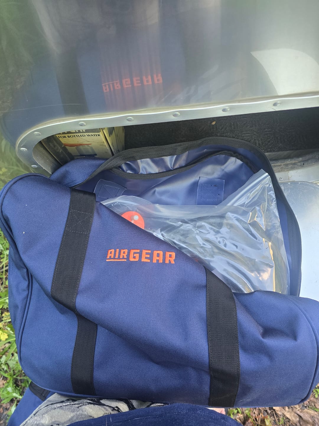 Customer photo review of AIR GEAR Power Cord Storage Bag