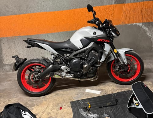 Customer photo review of Línea Completa Yamaha MT-09 (2014-2020)