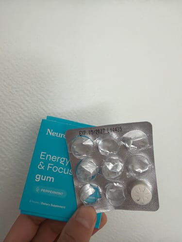 Customer photo review of Energy & Focus Gum