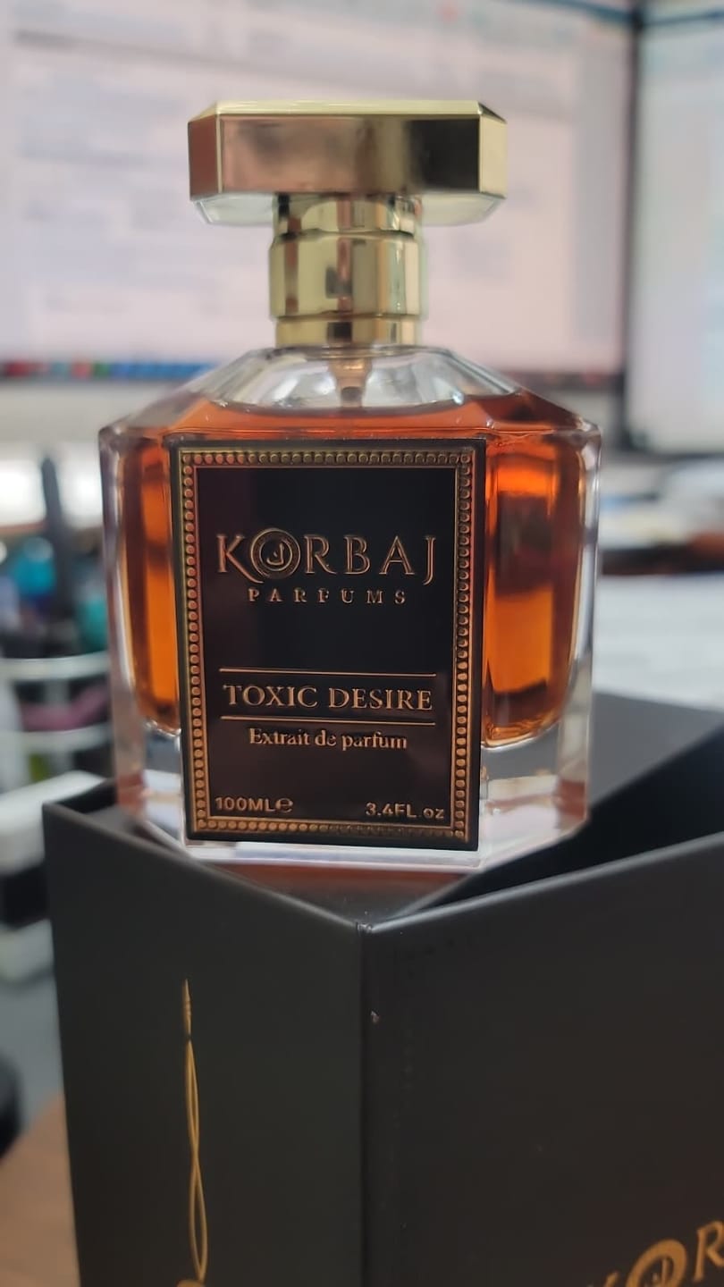 Customer photo review of Korbaj TOXIC DESIRE - Extrait de Parfum 100ml