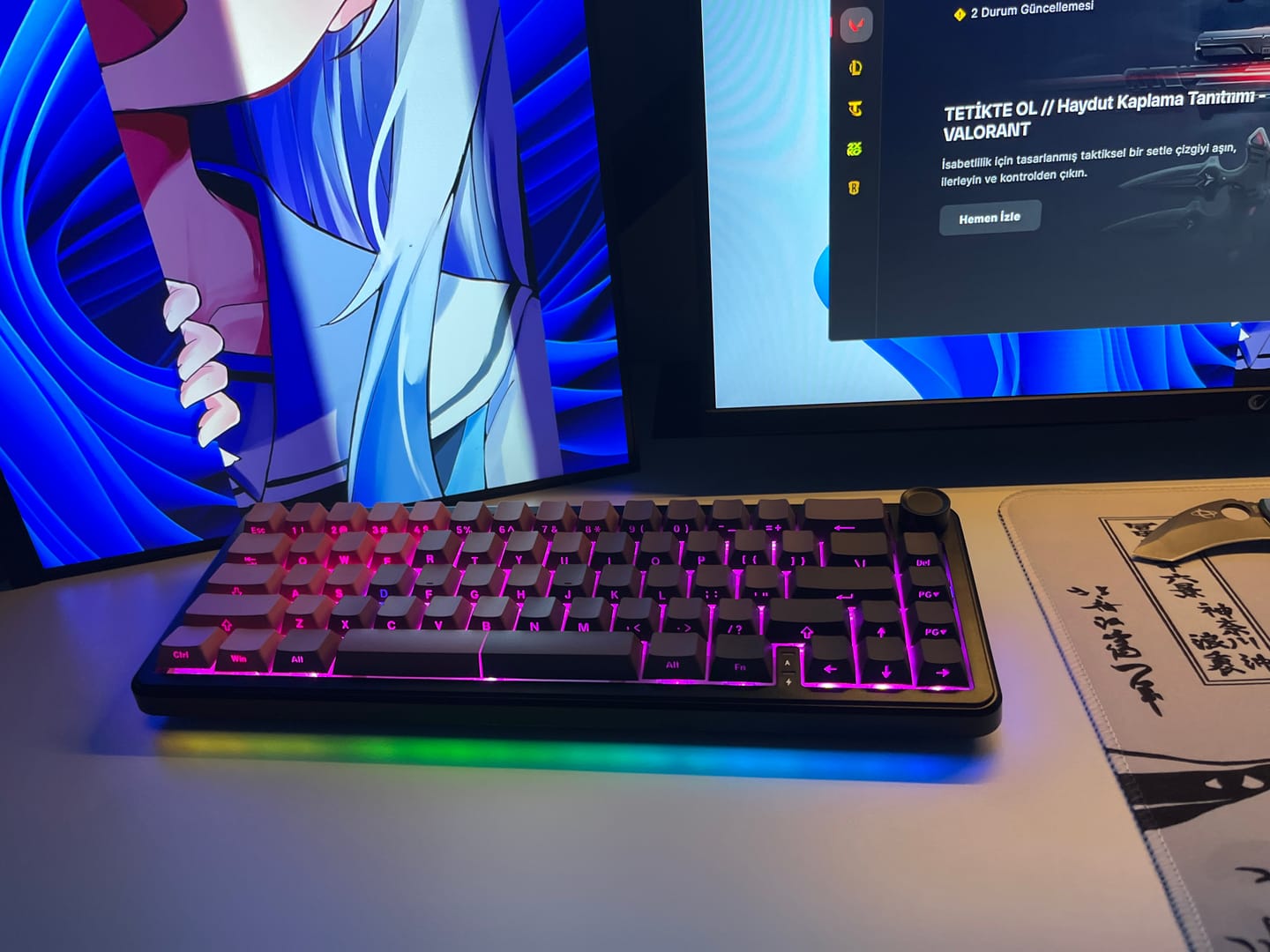 Customer photo review of WEIKAV WK68 Mekanik Klavye