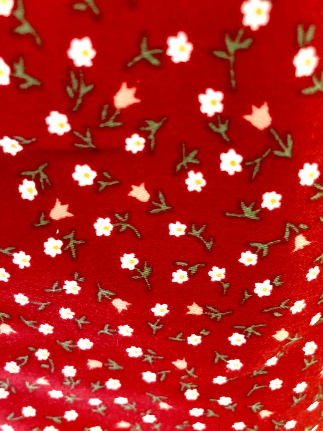 Customer photo review of Tiny Garden Cotton Sateen Fabric