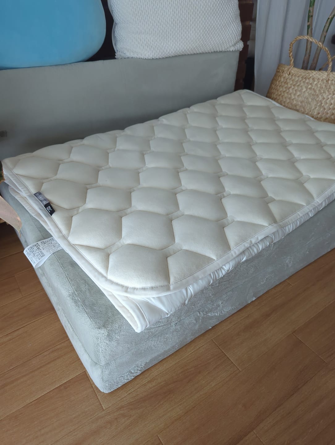 Customer photo review of SLEEP HEXAGON　ホルミシス敷パッド