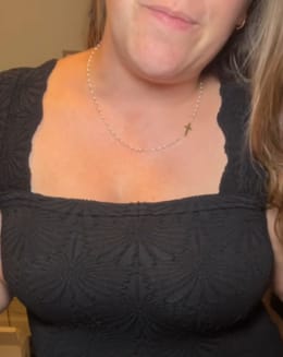 Customer photo review of The Eternal Pearl Necklace