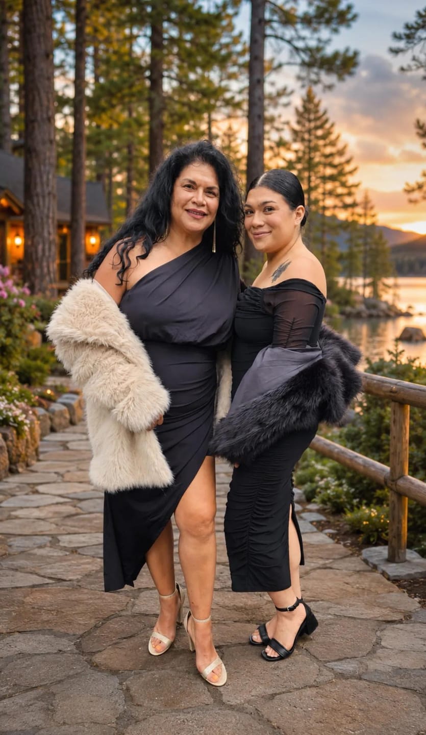 Customer photo review of Ayan One Shoulder Maxi Dress - Black