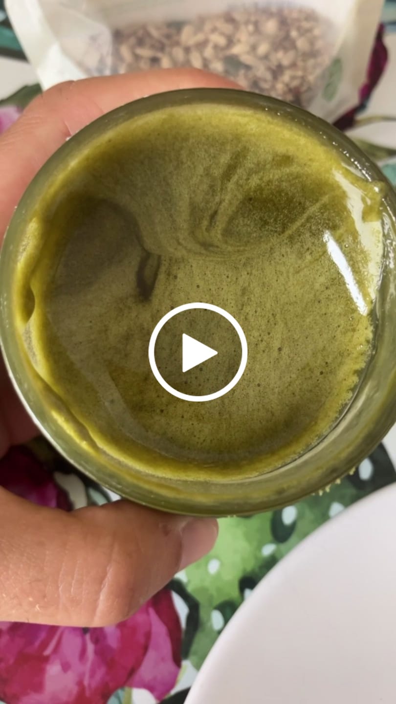 Customer video review of Matcha Miel