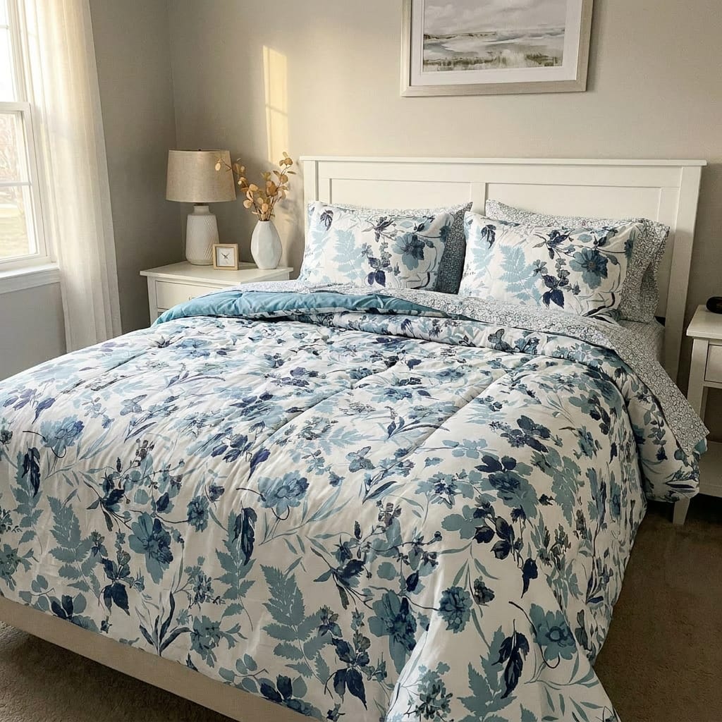 Customer photo review of 8 perfectly matched pieces. One box. Zero stress.