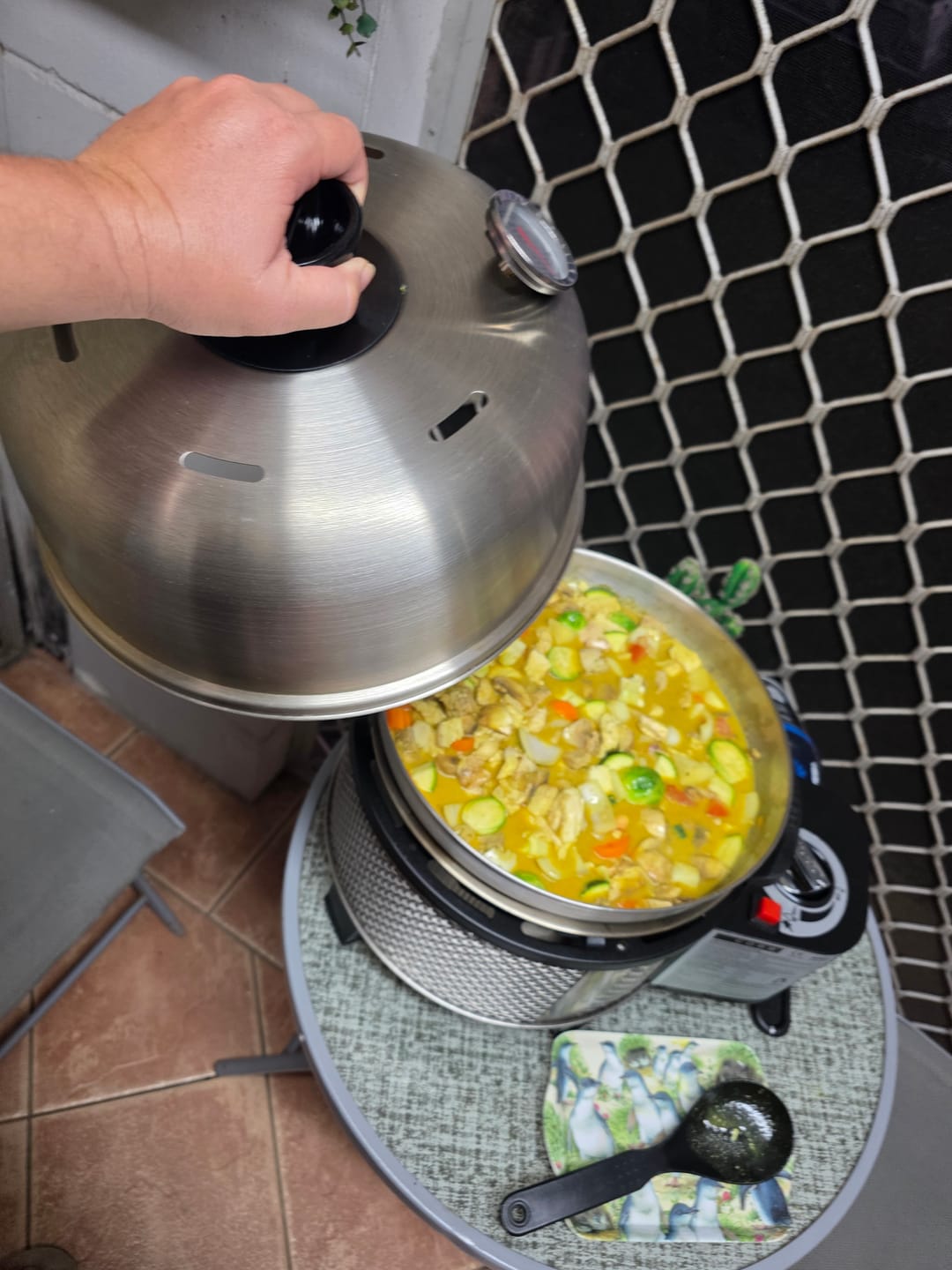 Customer photo review of COBB Grill Gas Bundle