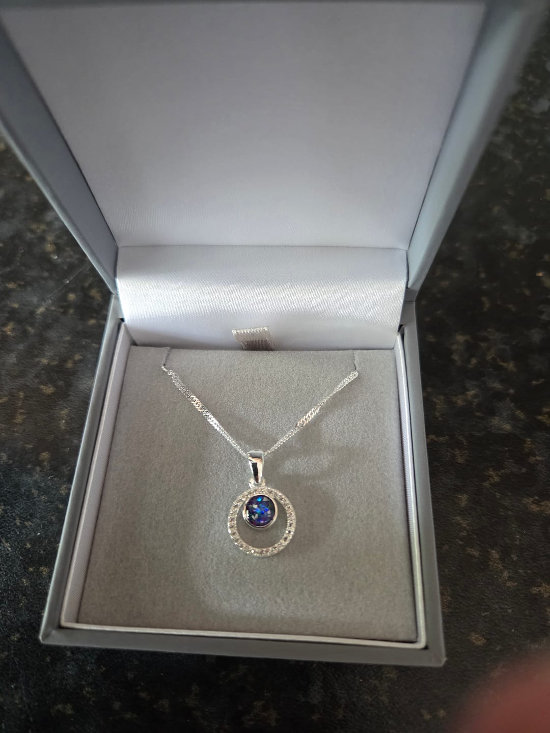 Customer photo review of Circle of Love Pendant