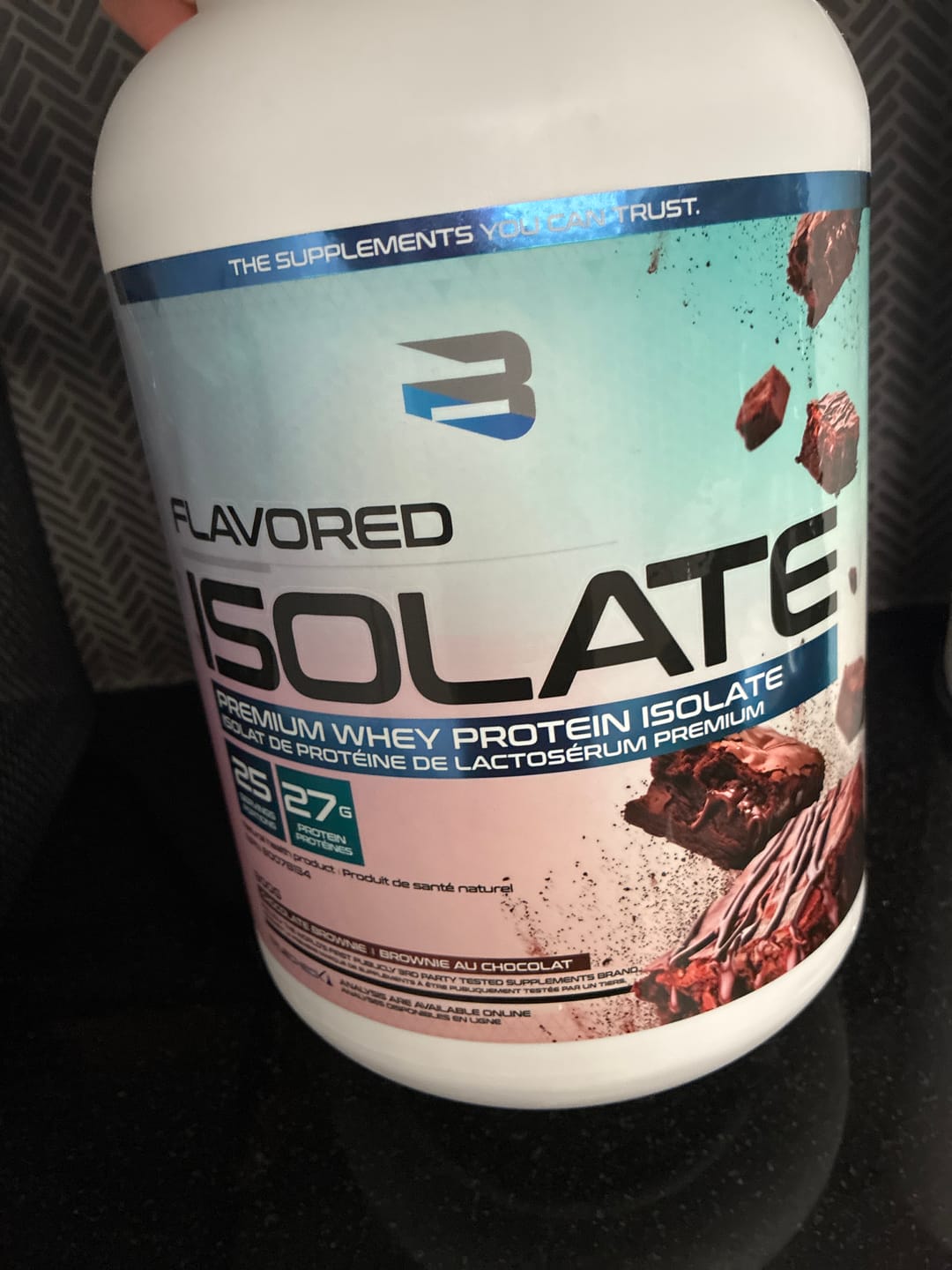 Customer photo review of Isolate Protein