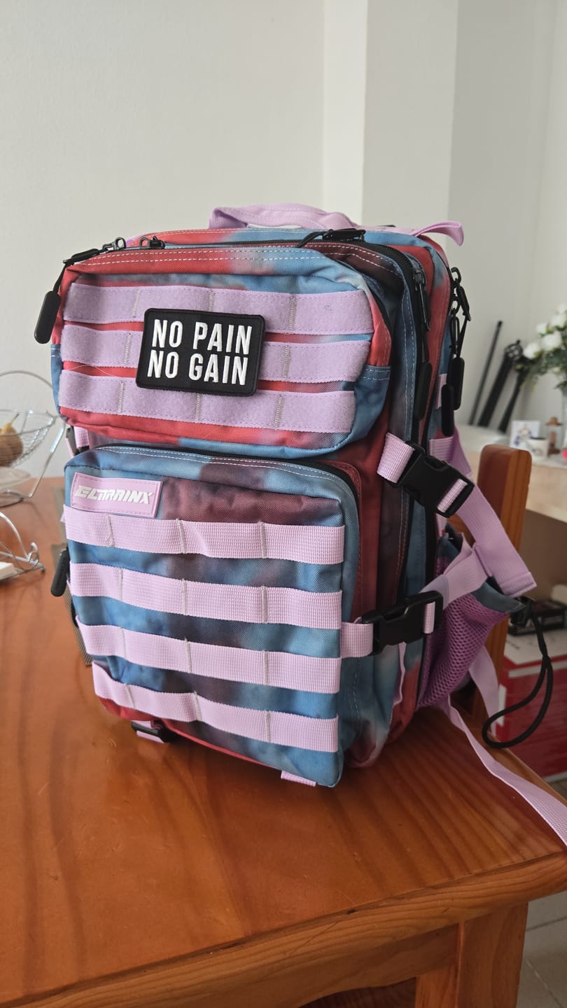 Customer photo review of Mochila Táctica 25L Nebula