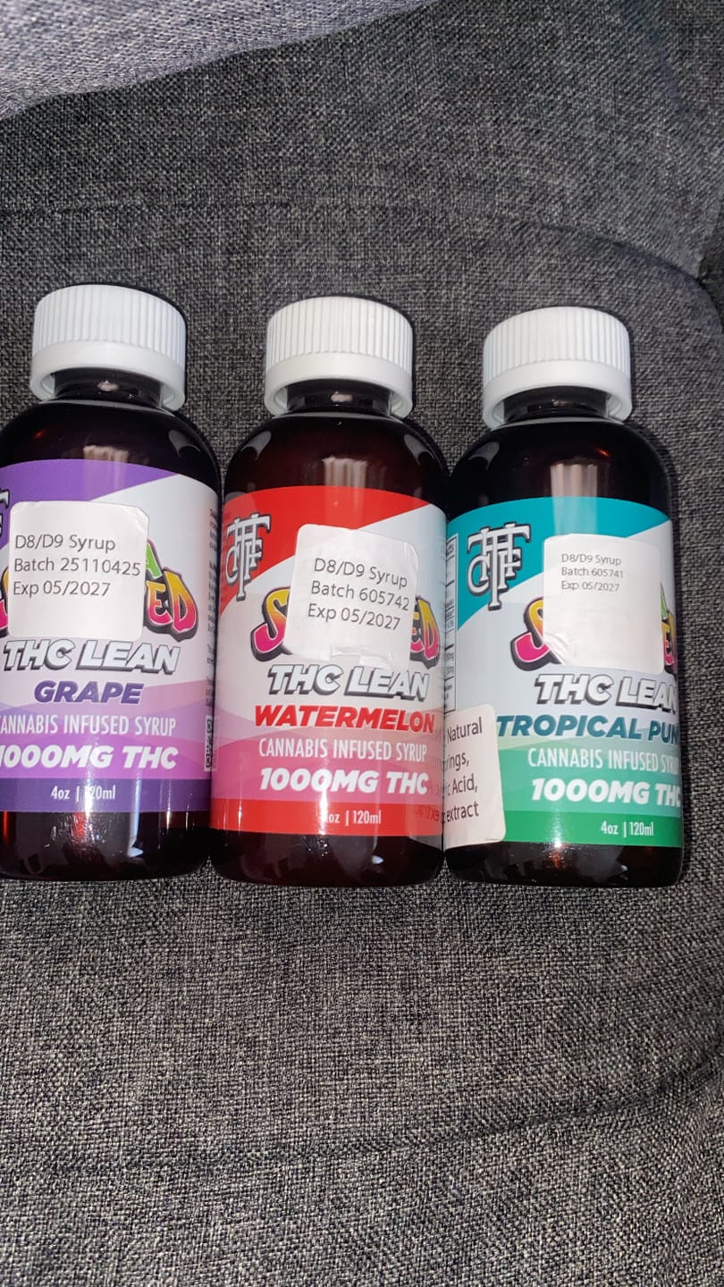 Customer photo review of THC Syrup - Grape