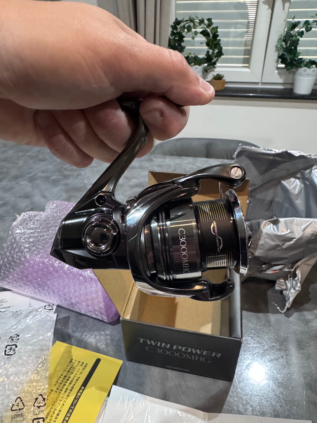 Customer photo review of Shimano 2024 TWIN POWER C3000MHG