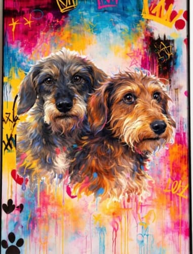 Customer photo review of Graffiti - Gepersonaliseerde Poster