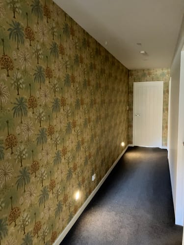 Customer photo review of Solana Wallpaper - Ochre